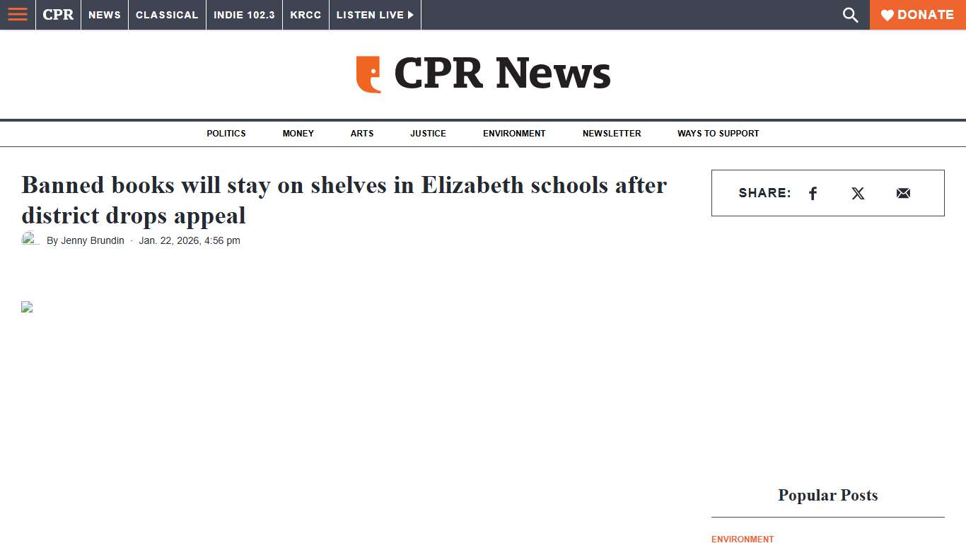 Banned books will stay on shelves in Elizabeth schools after district drops appeal